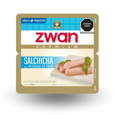 Salchicha de pavo premium 500 gr. -  Swan (1)