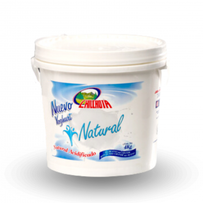 Yogurth natural - Chilchota 4 kg.